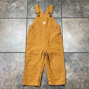 Baby/Toddler Carhartt Canvas Bib Double Knee Overalls Size 24M